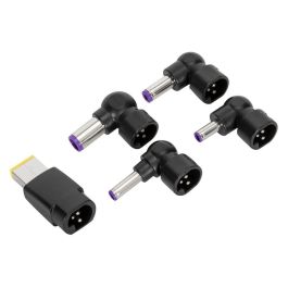 Targus Adaptador de Corriente Legacy Set USB-C Hembra Derecho a Conector Universal Macho Angular 18-23V 5A, Negro Targus Adaptador de Corriente Legacy Set USB-C Hembra Derecho a Conector Universal Macho Angular 18-23V 5A, Negro