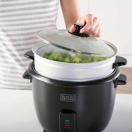 Arrocera Black & Decker BXRC1800E Negro 1,8 L