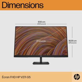 HP V27i G5 Monitor FHD de 27 Pulgadas (68.6 cm) para Productividad, Trabajo y Estudio con Pantalla Nítida y Diseño Sencillo. HP V27i G5 Monitor FHD de 27 Pulgadas (68.6 cm) para Productividad, Trabajo y Estudio con Pantalla Nítida y Diseño Sencillo.
