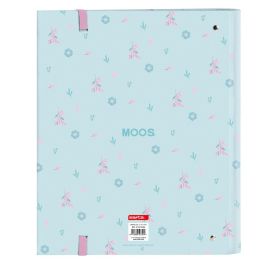 Carpeta de anillas Moos Garden 27 x 32 x 3.5 cm Turquesa