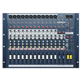 SOUNDCRAFT EPM 12 Mesa de mezclas de audio profesional con 12 canales, ideal para estudio y directo
