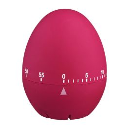 Collections Colors Temporizador de cocina tipo huevo con tacto de goma, Ø7,5 cm, Colores surtidos
