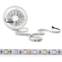 Tira de 360 LEDs 72W 4.200Lm 6000ºK SMD5050 RGB-Blanco Frío x5M 40.000H [CA-RGBW-5050-IP25]