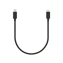 Veho Cable USB-C a Lightning Aprobado MFi para Dispositivos Apple, Carga y Sincronización, Negro