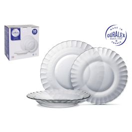 Duralex Vajilla Paris Transparente 18 Piezas (Llana 26 cm, Hondos 23 cm, Postre 20.5 cm) (2 Unidades) Precio: 74.69000033. SKU: S2212382