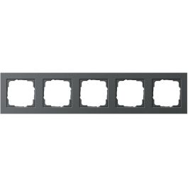 GIRA 021523 Marco 5 Módulos Antracita E2 para 5 Dispositivos - Anthrazit Precio: 53.2763. SKU: B18YTNEHK5