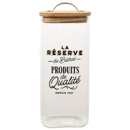 Cook Concept Tarro Conservación Bistrot, Vidrio Borosilicato con Tapa Bambú, Cuadrado, Hermético, 1.5 L Cook Concept Tarro Conservación Bistrot, Vidrio Borosilicato con Tapa Bambú, Cuadrado, Hermético, 1.5 L Precio: 5.50000055. SKU: B1EKLY2XK2