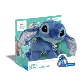 Clementoni Peluche Disney Stitch Gateos con Sonidos para Bebés +6 Meses - 26x23x16 cm - Usa 3 Pilas AAA