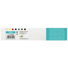 Tempera Liderpapel Escolar 40 mL Caja 7 Colores Surtidos + Pincel