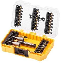 DEWALT Juego 33 Piezas Atornillar FLEXTORQ DT70742T-QZ Metal Negro Amarillo Precio: 44.5900004. SKU: B1GBPM6B7C