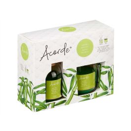 Set Mikado Vela Bambú 100ml 30H - Acorde, Vidrio y Plástico Verde, 19x15x7.5cm (6 Unidades) Set Mikado Vela Bambú 100ml 30H - Acorde, Vidrio y Plástico Verde, 19x15x7.5cm (6 Unidades)
