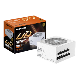 GIGABYTE UD1000GM PG5 V2 ICE Fuente de Alimentación 1000W 80 PLUS Gold Modular ATX 3.1 PCIe Gen 5.1 Blanco Precio: 139.49999976. SKU: B18377STT9
