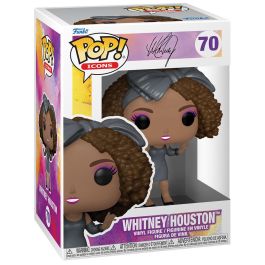 Funko Pop Rocks Whitney Houston - Figura de Vinilo de 9cm con Caja Original