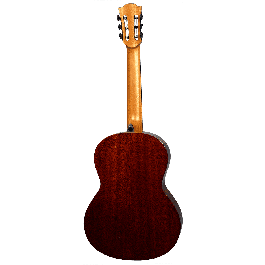 LAG Guitarra Classic Nylon Hyvibe CHV15E Zurdos – Smart, Autoamplificada con Multiefectos y Altavoz Bluetooth de Cedro Rojo Sólido