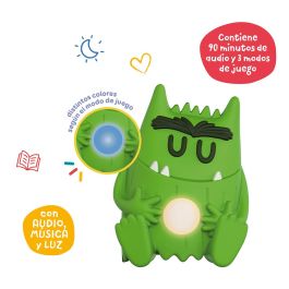 Diset Muñeco Cuentacuentos El Monstruo de Colores con Sonido y Luz, 10 Actividades Originales 15,5x11,5x18,5 cm