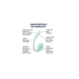 Vibrador Punto G Satisfyer Verde Menta