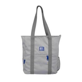 Mochila-Bolso Oxford B-Trendy Gris Precio: 37.50000056. SKU: B14NE7QC5M