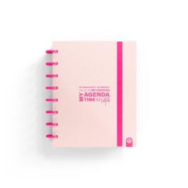 Agenda Carchivo Ingeniox My Week No Fechado Tapa Pp Con Goma A5 S/V Neon Pastel Rosa Precio: 17.69000035. SKU: B15N9433DJ