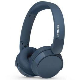Philips TAH4209BL/00 Auriculares Inalámbricos Diadema Bluetooth 5.3 con Micrófono, 55h Batería, Graves Dinámicos, Plegables, Azules