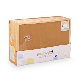 Tablero de Corcho Pincello 40x60 cm - Natural, Madera de Pino (12 Unidades) Tablero de Corcho Pincello 40x60 cm - Natural, Madera de Pino (12 Unidades)
