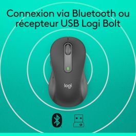 LOGITECH RATON M650 DERECHO TALLA L WIRELESS - GRAFITO
