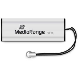 STICK 128GB USB 3.2 MEDIARANGE MR918 USB Type-A / Micro-USB - Dia - Schwarz - Silber