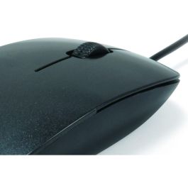 Conceptronic CLLM3BDESK Ratón Óptico de Escritorio USB Ambidextro, 800 DPI, para Oficina, Color Negro/Gris