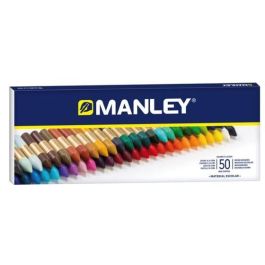 Manley Estuche De 50 Ceras Blandas 60 mm Colores Surtidos Precio: 13.50000025. SKU: S8412371