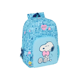 Mochila Escolar Snoopy Love Azul 30 x 46 x 14 cm Precio: 21.49999995. SKU: B18ZFW4FQS