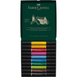 Rotulador Faber-Castell Pitt Artist Pens Doble Punta Pincel Caja De 10 Precio: 32.49999984. SKU: B12264PA94