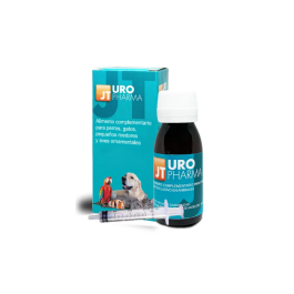 Jt pharma Jt Uro Pharma 55 mL Alimento complementario para perros y gatos, insuficiencia renal y tracto urinario Precio: 17.5000001. SKU: B1CLHJQJCW