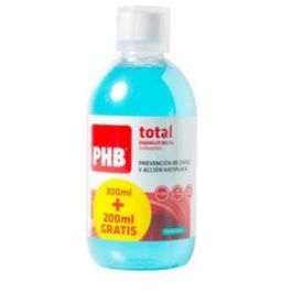 PHB Enjuague Bucal Total 300+200ml Precio: 7.49999987. SKU: B1G5Z56L9S
