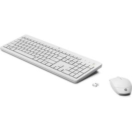 HP 230 Teclado y Ratón Inalámbrico Negro QWERTZ Alemán Silencioso y Cómodo con Batería de Larga Duración