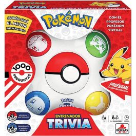 Pokemon Juego de Mesa Trivia Entrenador: ¿Quién Será el Mejor? | Edad 7+ años, Requiere 3 pilas LR6 (no incluidas), Idiomas ES/EN Precio: 35.99000042. SKU: S2429434