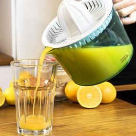 Cecotec Exprimidor Eléctrico ZitrusEasy Basic 40W Transparente, Turquesa, Blanco