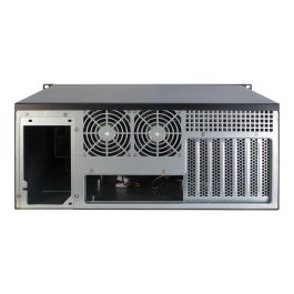 Inter-Tech 4U-IPC 4098-S Estante Servidor Negro ATX micro ATX Mini-ITX Acero 4U