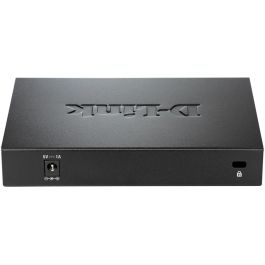 D-Link DES-108 Switch 8 Puertos RJ-45 Fast Ethernet 10/100Mbps Silencioso Plug & Play Carcasa Metálica
