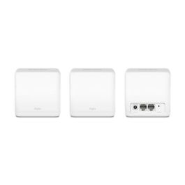 Mercusys Halo H30G Pack de 3 Sistema Wi-Fi Mesh Doble Banda (2.4 GHz/5 GHz) Wi-Fi 5 (802.11ac) Blanco Mercusys Halo H30G Pack de 3 Sistema Wi-Fi Mesh Doble Banda (2.4 GHz/5 GHz) Wi-Fi 5 (802.11ac) Blanco