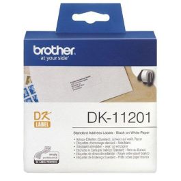 Etiquetas Brother Precortada Papel Blanco 29X90 Mm Rollo 400 Uds.Direccion Std.(Dk11201) Precio: 11.88999966. SKU: B1FMTHDQMC