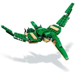 LEGO Creator Dinosaurier 31058 Dinosaurios 3en1 Grandes Juguete de Construcción Multicolor 174 Piezas para Niños y Niñas a partir de 7 Años