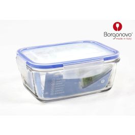 Borgonovo Tarro Hermético Rectangular "Superblock" 17.5 x 13 cm (6 Unidades) Precio: 38.69000047. SKU: B1DVE9S8GR