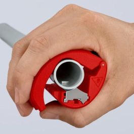 Knipex 902210b Cortatubos para tubos de plástico y manguitos de sellado 20-50mm