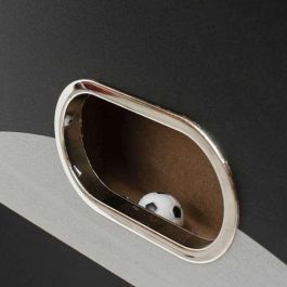 Ociotrends Futbolín Silver Jugadores Piernas Abiertas 139x87x73 cm