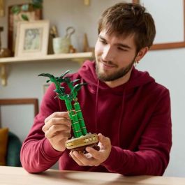 LEGO 10344 Botanical Collection Bambú de la Suerte Kit de Construcción para Adultos, Planta Decorativa con Maceta