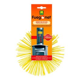 Massó Deshollinador erizo de nylon ø200 mm para tubos de acero inoxidable y galvanizados