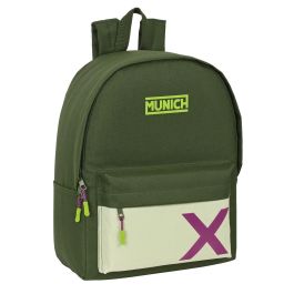 Mochila para Portátil Munich Bright Khaki Verde 31 x 40 x 16 cm Precio: 13.50000025. SKU: B17KF72SJR