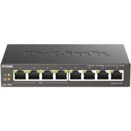 D-LINK DGS-1008P Switch Gigabit 8 Puertos PoE 30W