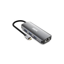 Hub USB-C Urban Factory MHC55UF Gris Hub USB-C Urban Factory MHC55UF Gris