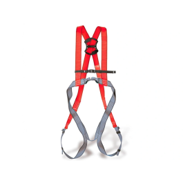 Faru Arnés Anticaídas P30F Cuerda C170 (1m) 2 Mosquetones Virola y Bolsa Porta Arnés Seguridad Trabajo