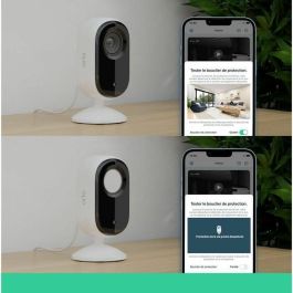 Arlo VMC3260-100EUS Cámara de Vigilancia 2K con Visión Nocturna a Color y 6 Meses de Batería